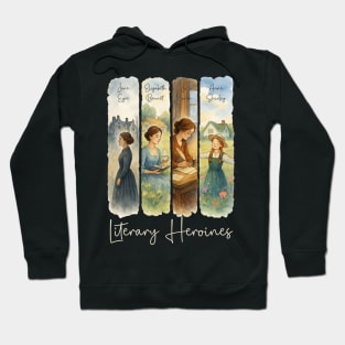 Little Women in literature, Jane Austen, Bronte Sisters, Anne of Green Gables Hoodie